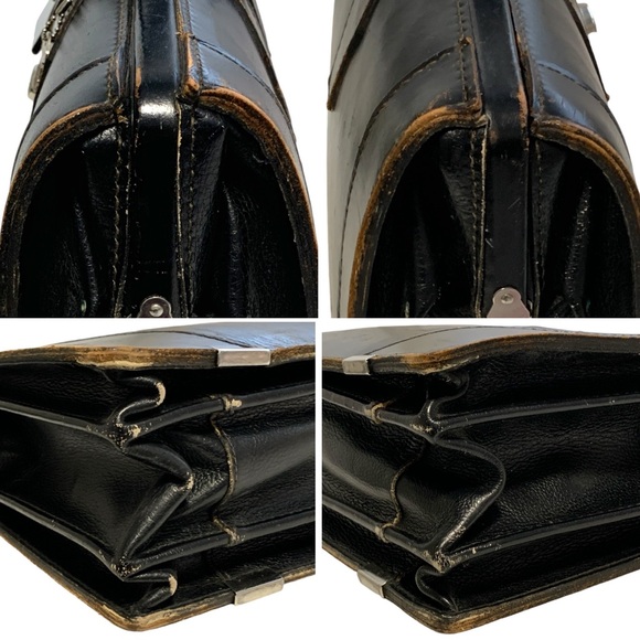 Vintage 50’s / 60’s McBrine Leather Top Frame Locking Doctor’s Bag  Brief Case - Picture 10 of 15